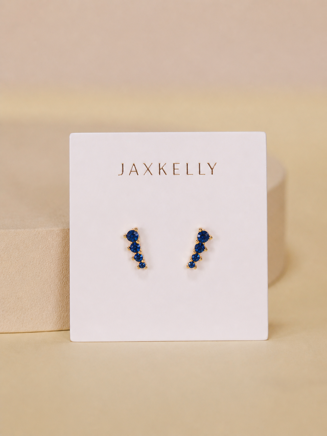 Sapphire CZ Mini Crawlers - JaxKelly