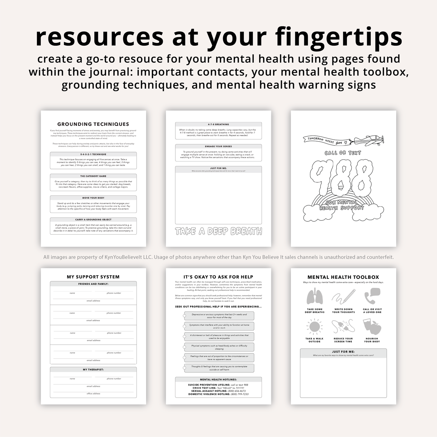 I'll Unpack This In Therapy - Mental Health Journal