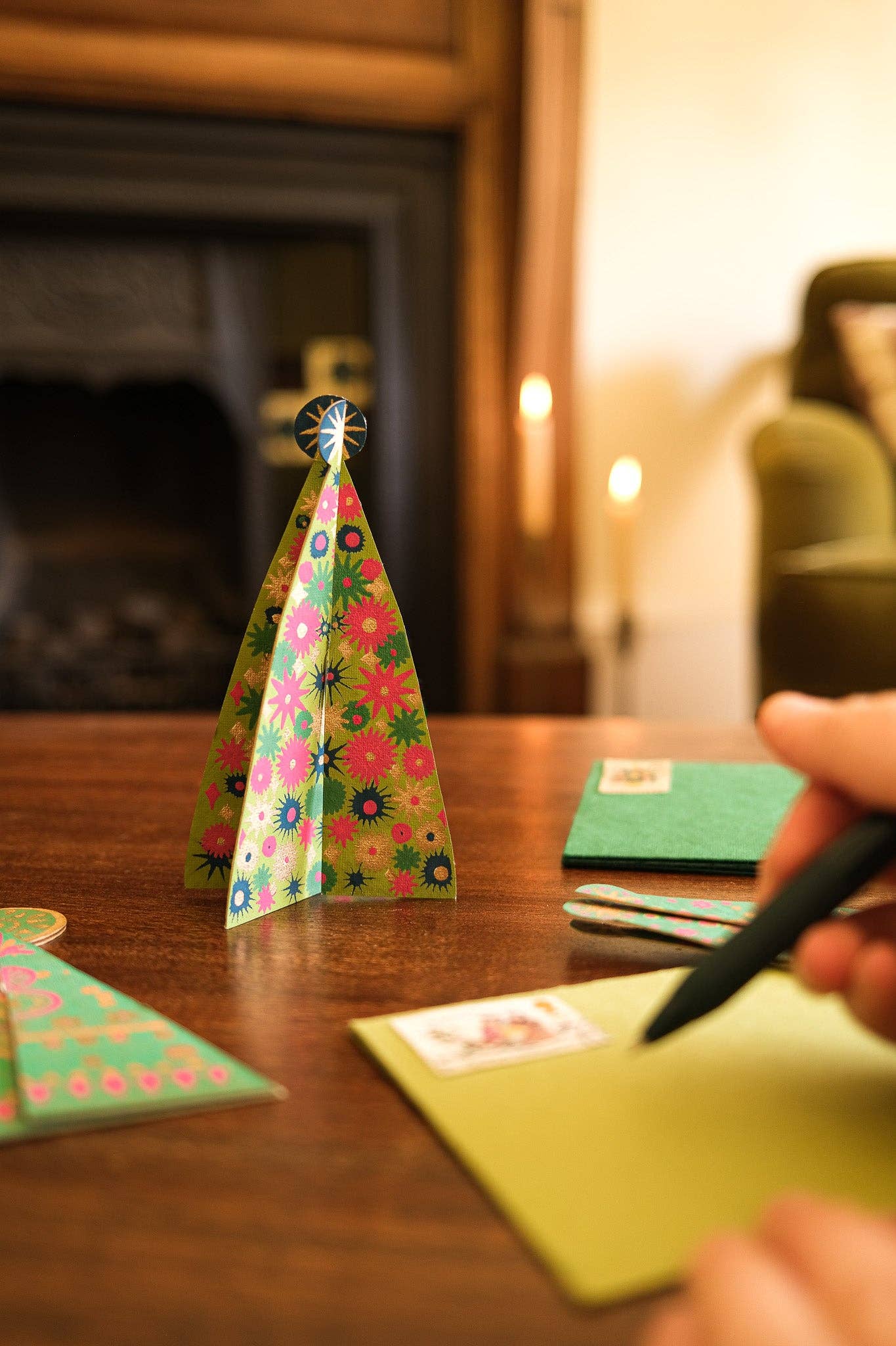 Star Tree Greeting Card - East End Press