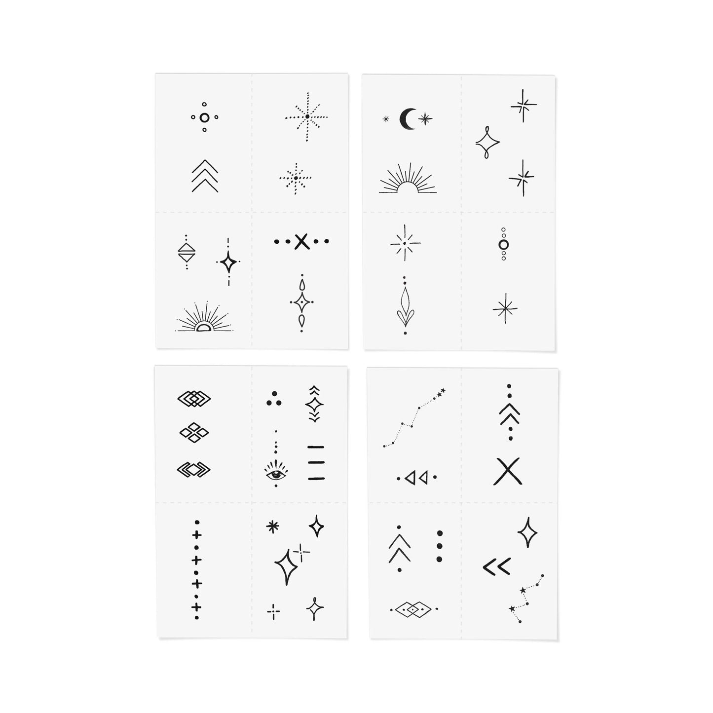 INKED by Dani - Celestial Temporary Tattoo Pack