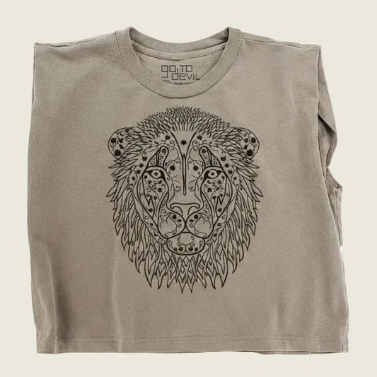 Magic Lion Joan Heavyweight Muscle Tee
