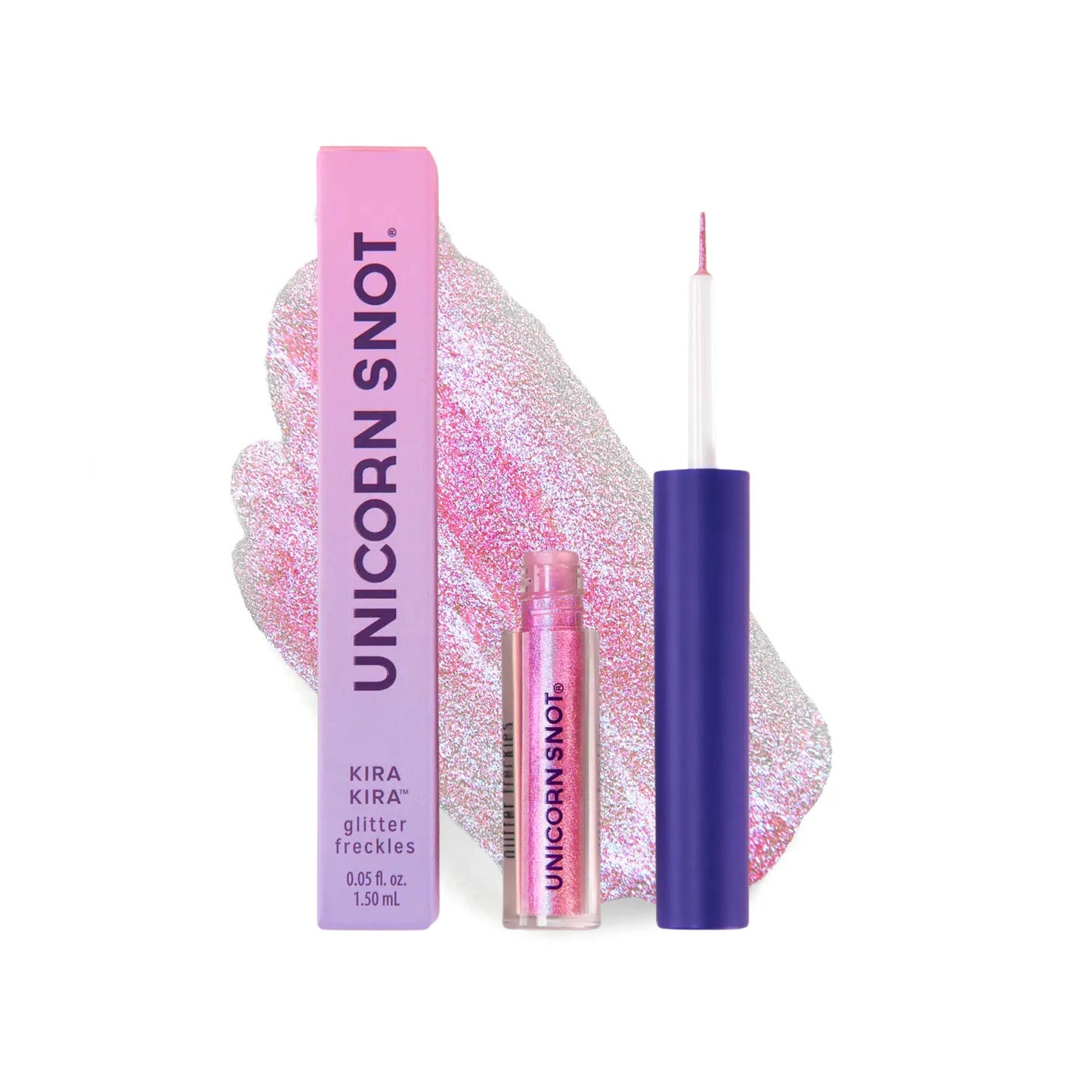 KiraKira | MOOD-Pink | Glitter Freckles | Glitter Eyeliner - Unicorn Snot