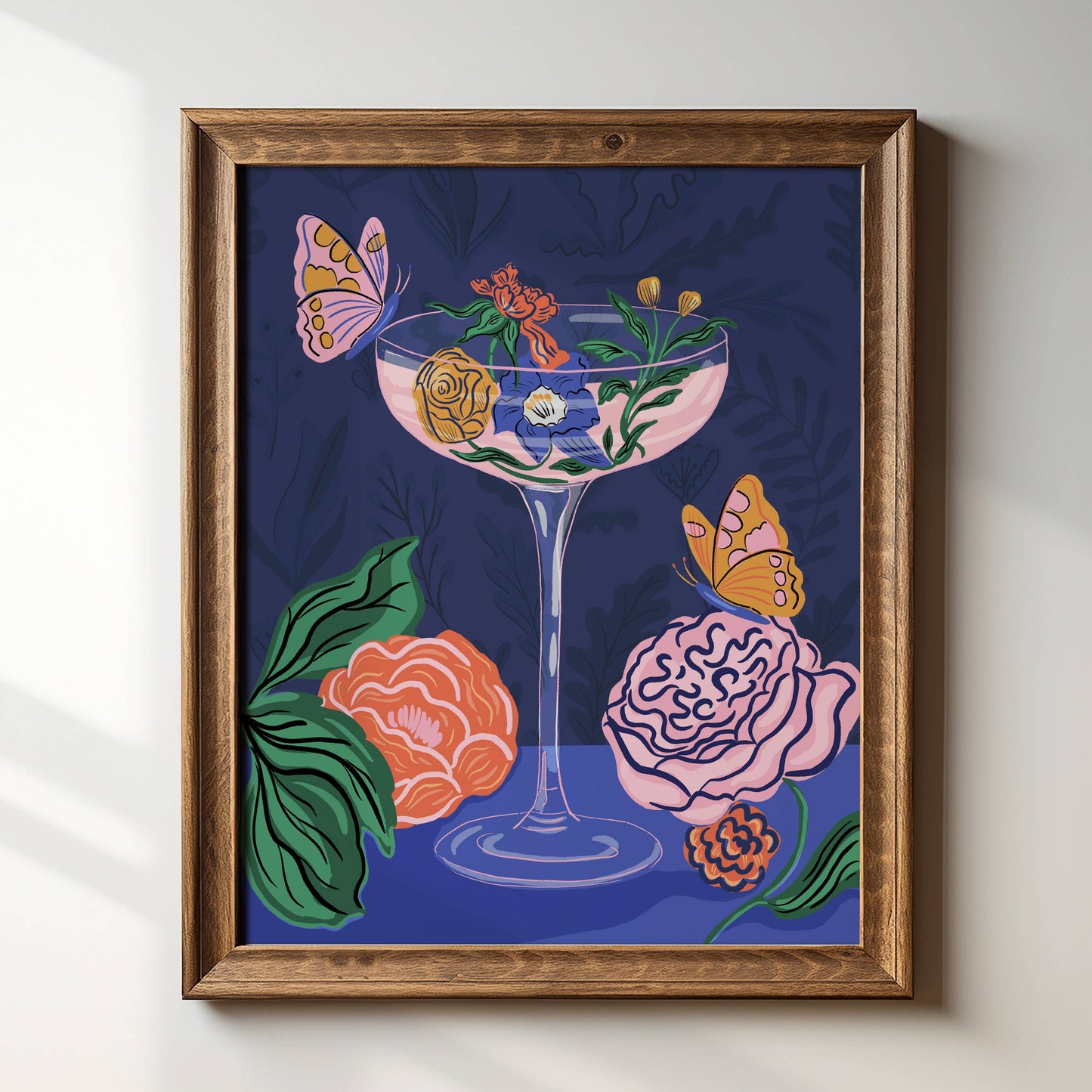 Coup Glass Still Life 8x10 Giclée Art Print - Tara Reed
