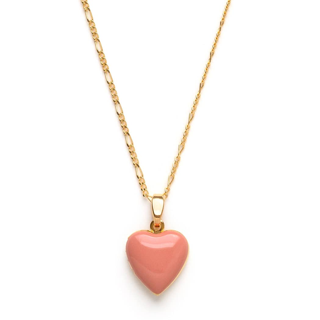 Amano Studio - Small Heart Enamel Locket