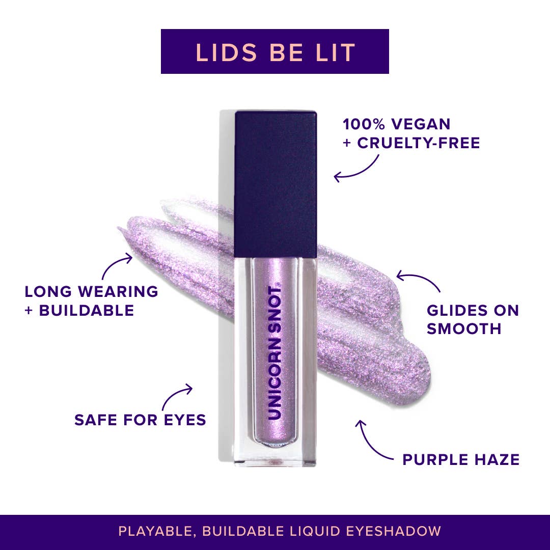 Purple Liquid Glitter Eyeshadow - Unicorn Snot