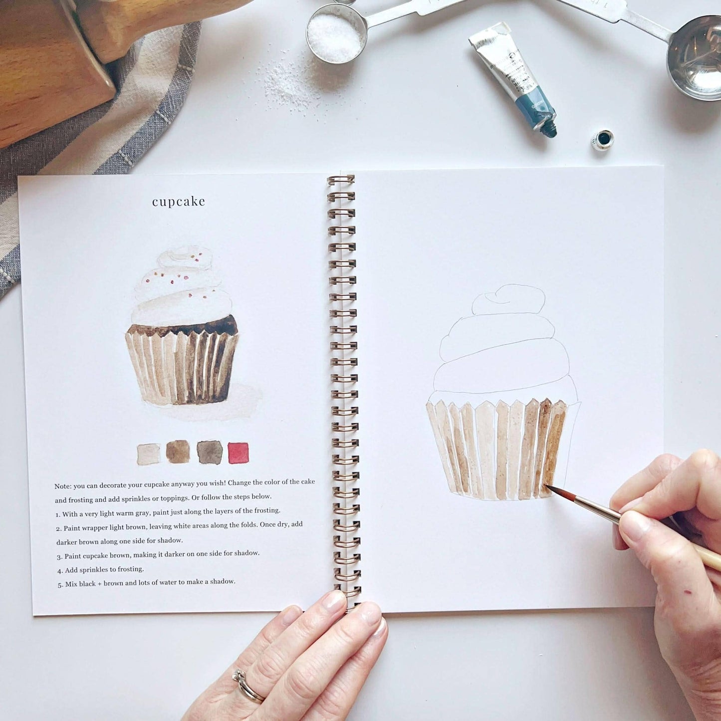 Baking Watercolor Workbook - emily lex studio