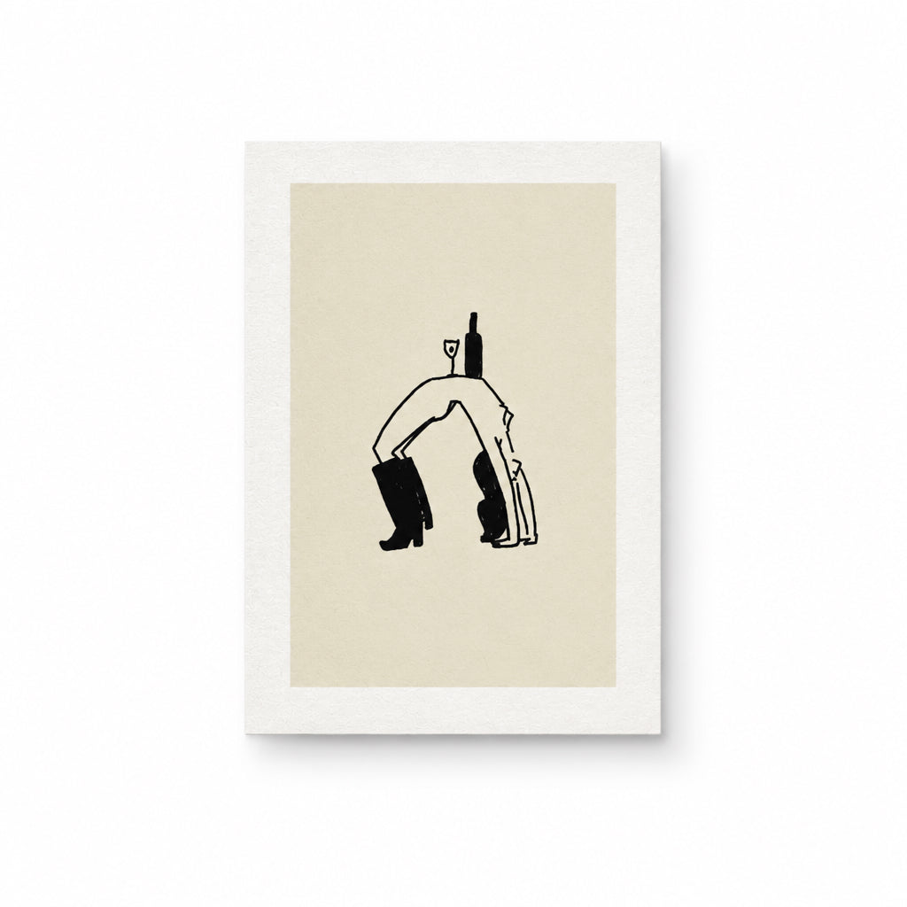 “Big Stretch” Art Print - Tumbleweed Design Studios