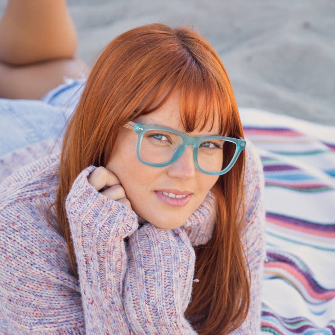 Seaglass Blue Light Readers - Blue Planet Eco-Eyewear