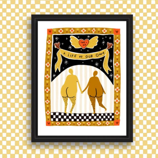 A Life Of Our Own 8.5x11 Art Print - RANI BAN CO