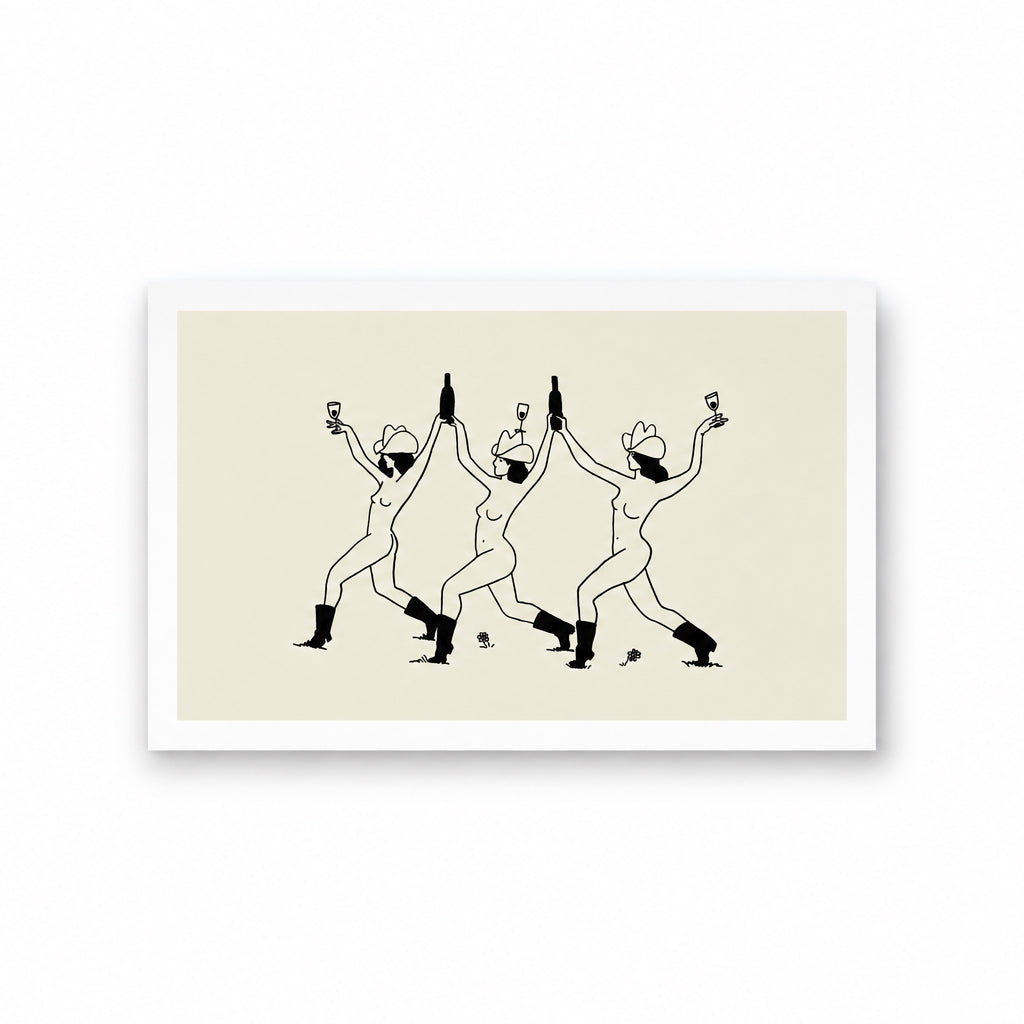 Western Wine Art Print