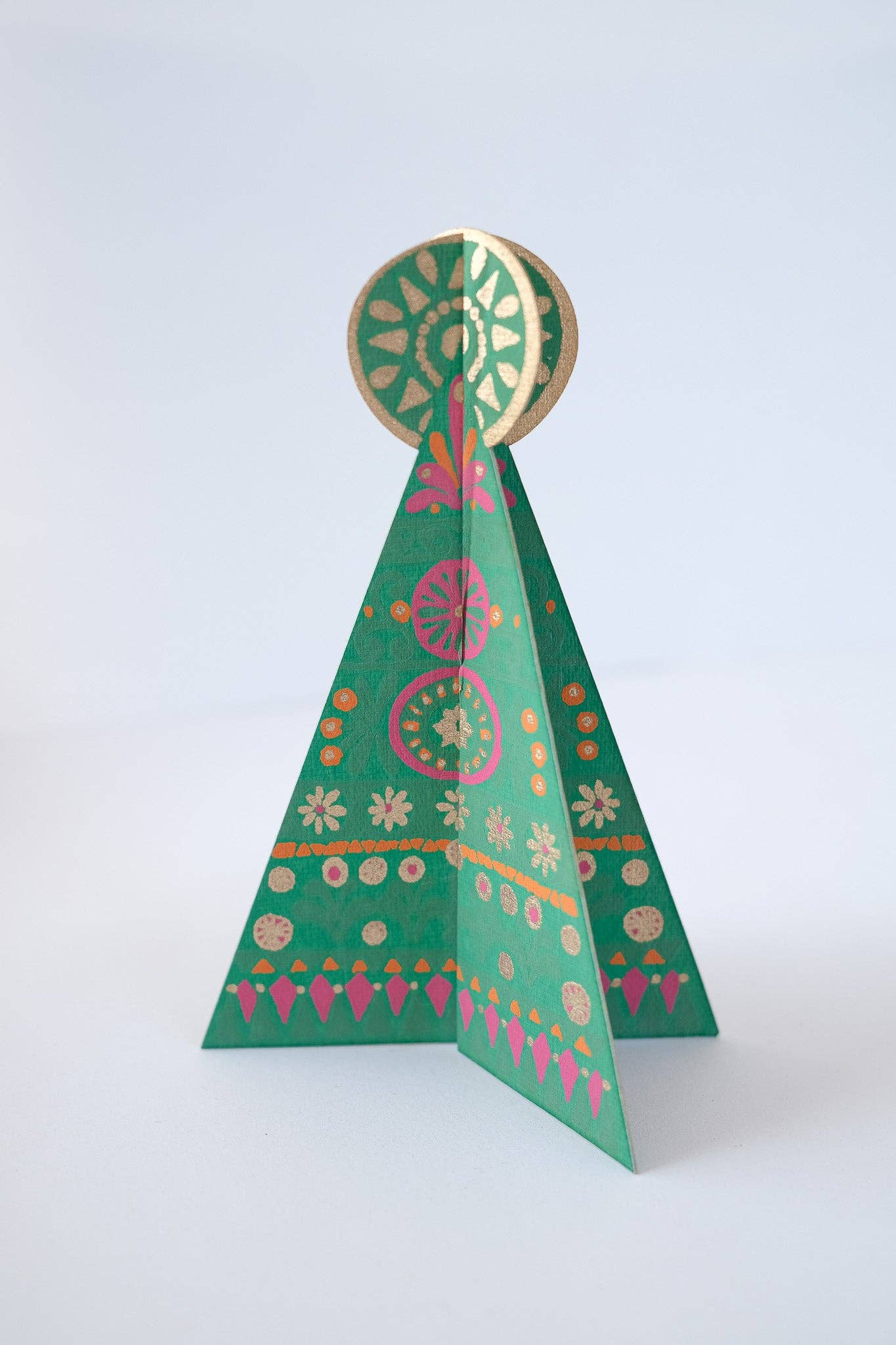 Patterned Tree Greeting Card - East End Press