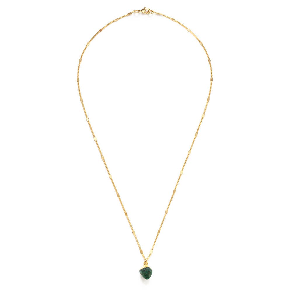 Raw Cut Gemstone Necklaces - Amano Studio