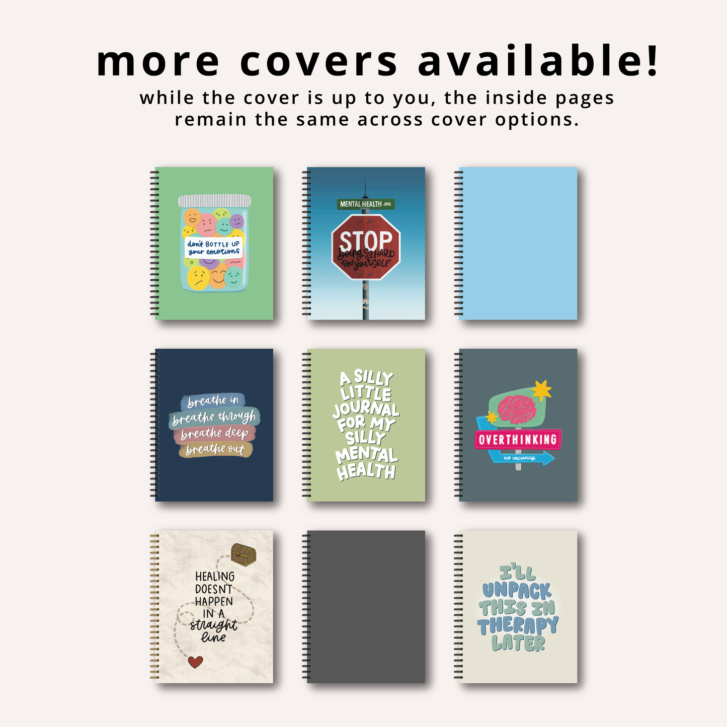 I'll Unpack This In Therapy - Mental Health Journal