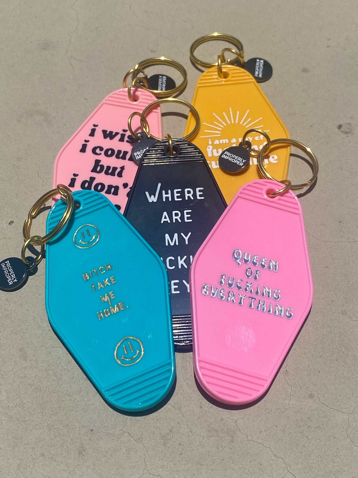 Where Are My F*ing Keys Key Chain