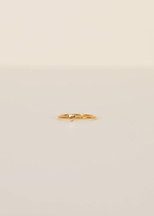 Gold Heart Ring