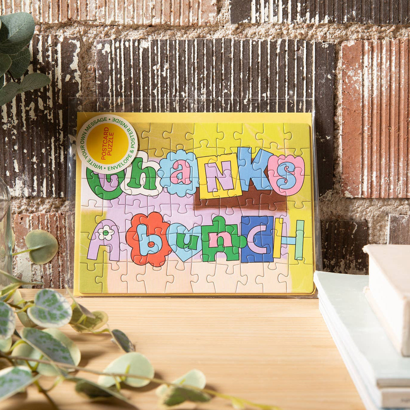 Postcard Puzzle - Thanks A Bunch - Goodfit Puzzles