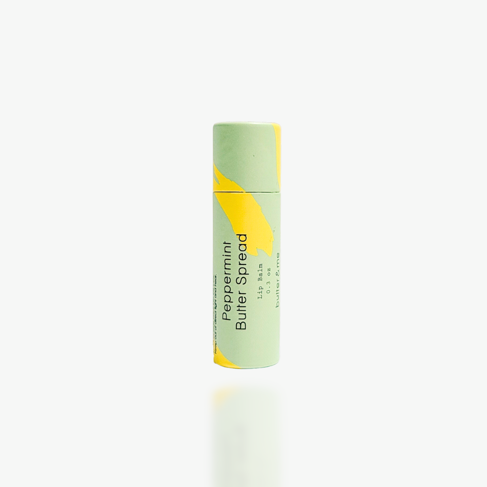 Butter Spread Lip Balm - Plastic Free, Vegan, Natural - Made in Colorado