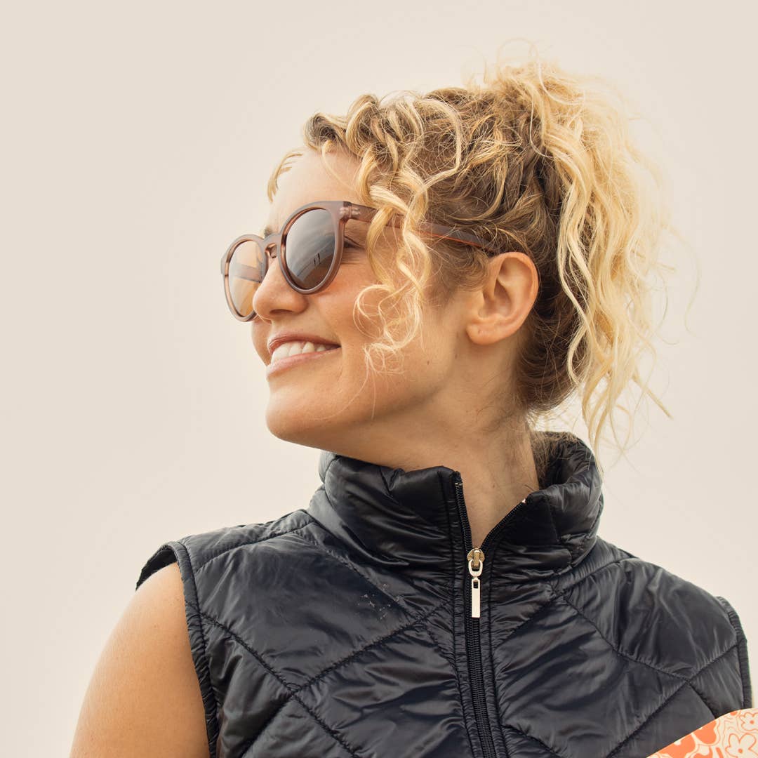 Arches -  Soft Honey Tortoise / Brown Polarized - Blue Planet Eco-Eyewear