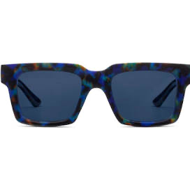 Santiago Polarized Sunglasses - Cobalt Tortoise