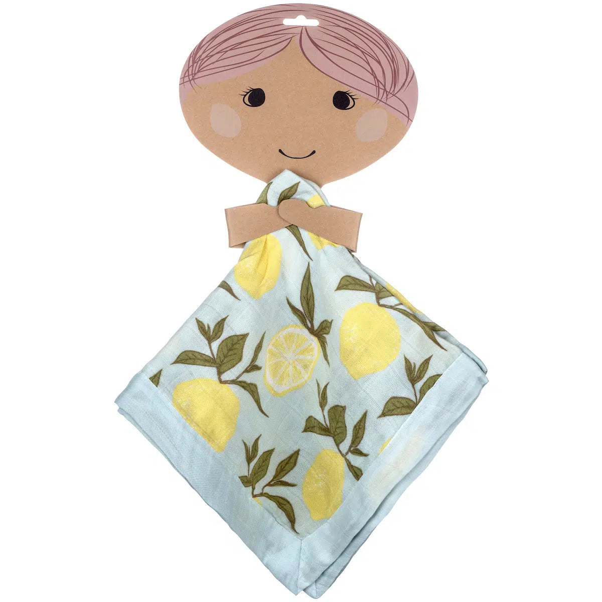 Lemon Mini Lovey/Security Blanket