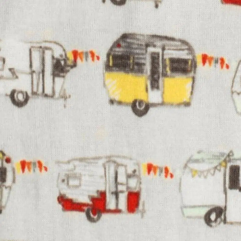 Bamboo Kerchief Bib Vintage Trailers