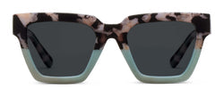 Out of Office Polarized Sunglasses - Black Marble/Mint