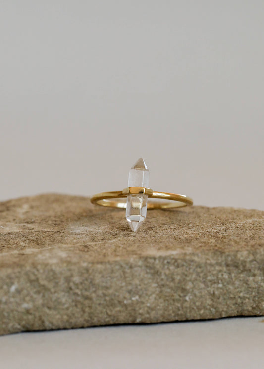 Clear Quartz Ring