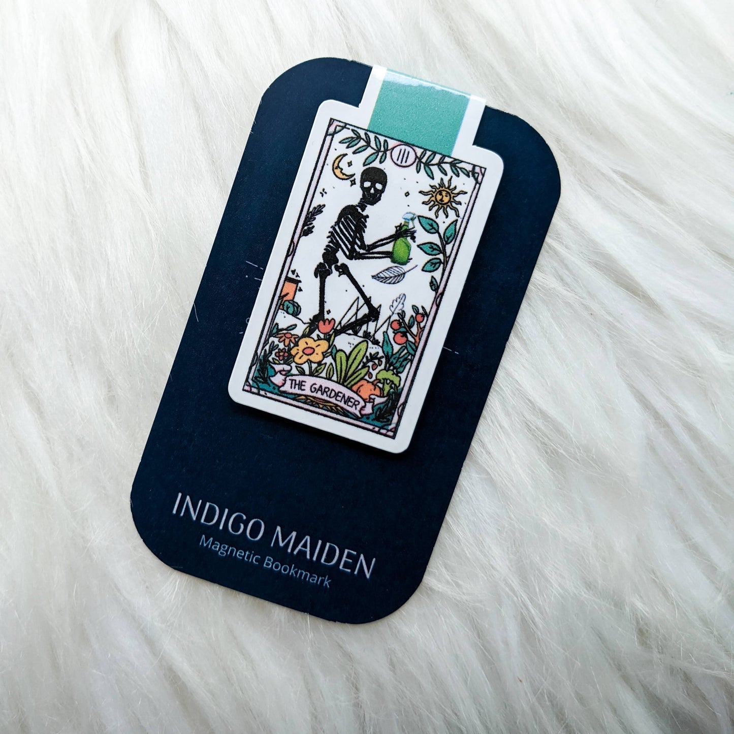 The Gardener Tarot Card Magnetic Bookmark