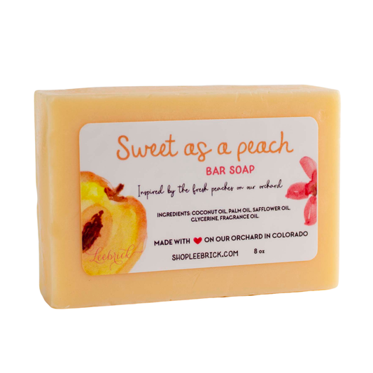 Sweet as a Peach Bar Soap