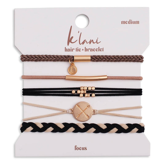 Hair Tie Bracelets - Focus