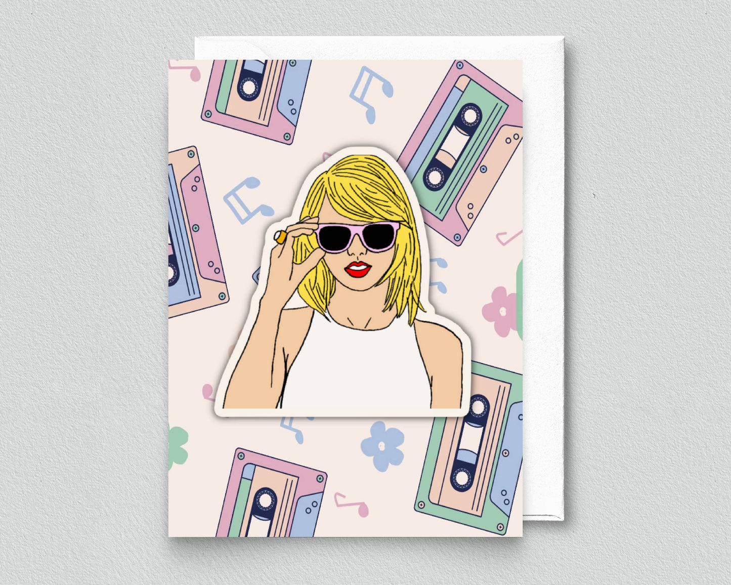 Taylor Sticker Card (Taylor Swift)