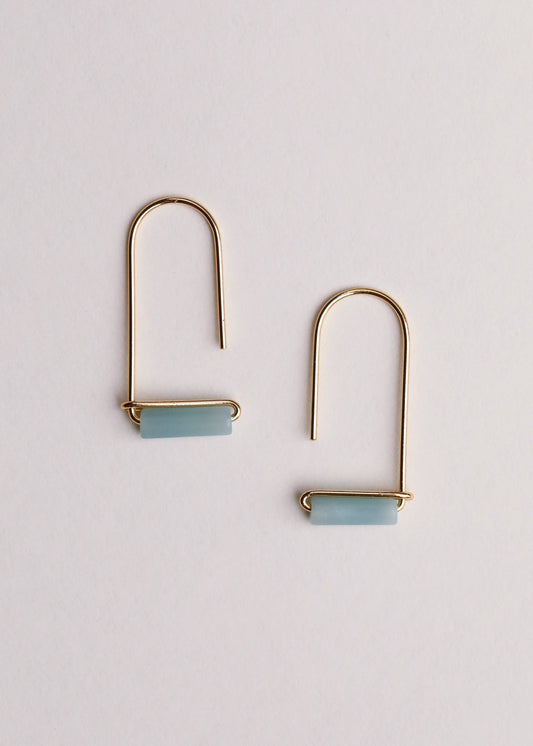 Amazonite Drop Earrings