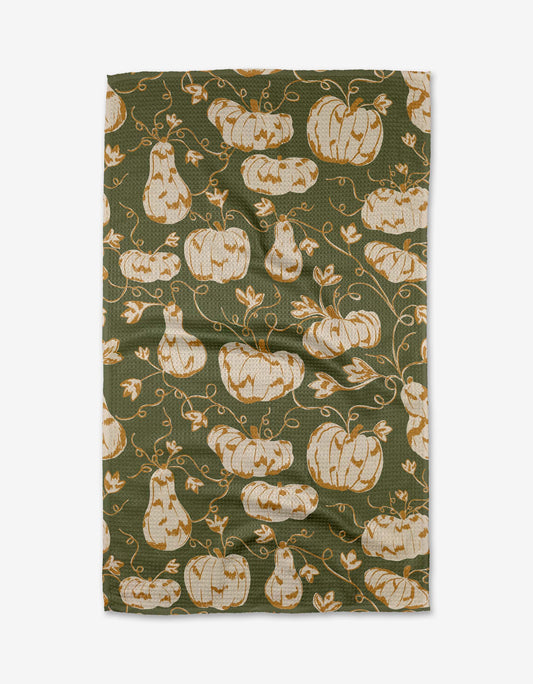 Pumpkin Trail Tea Towel