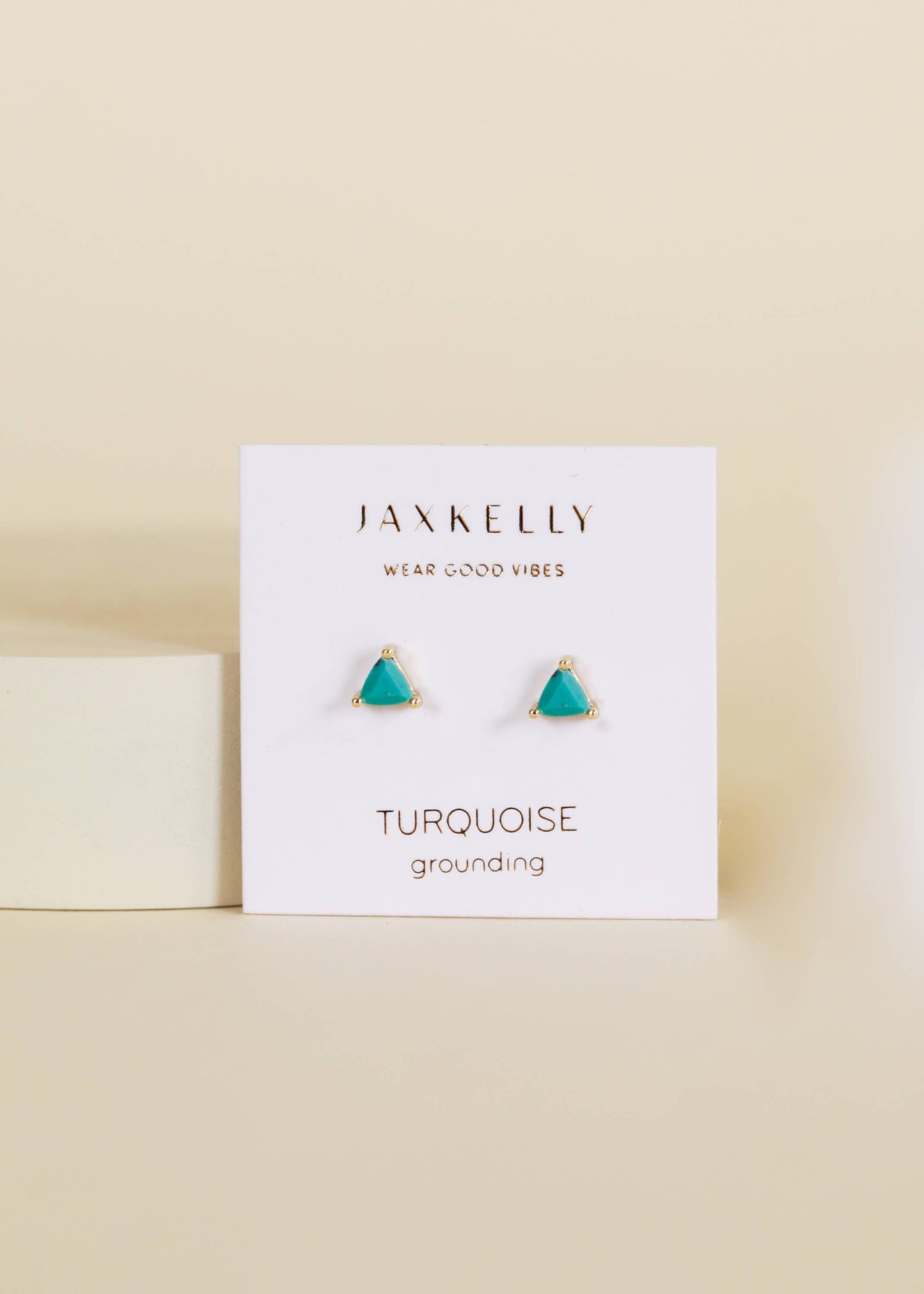Turquoise Mini Gem Earrings