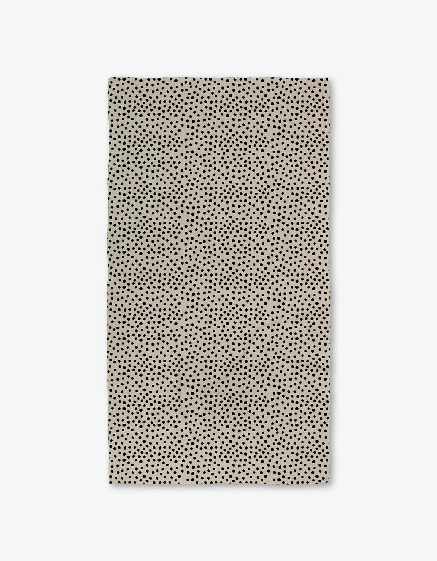 Dotty Tan Luxe Bath Towel - Geometry