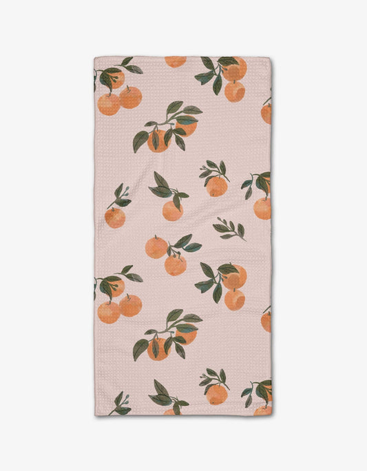 Pretty In Peach Bar Towel