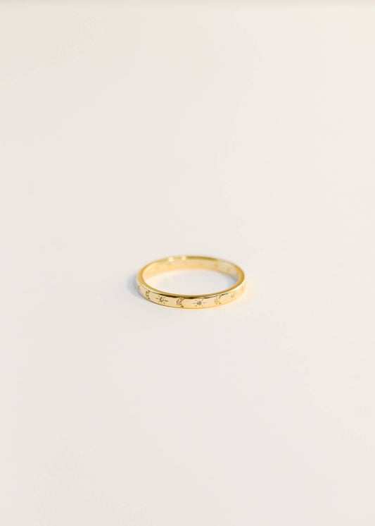 Gold Celestial Ring