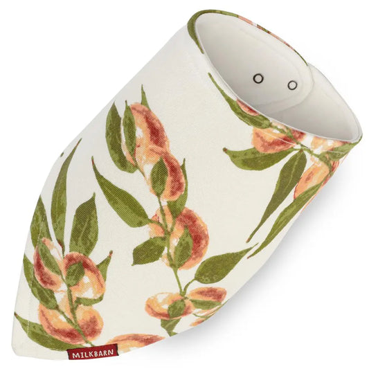 Peaches Organic Kerchief Baby Bib